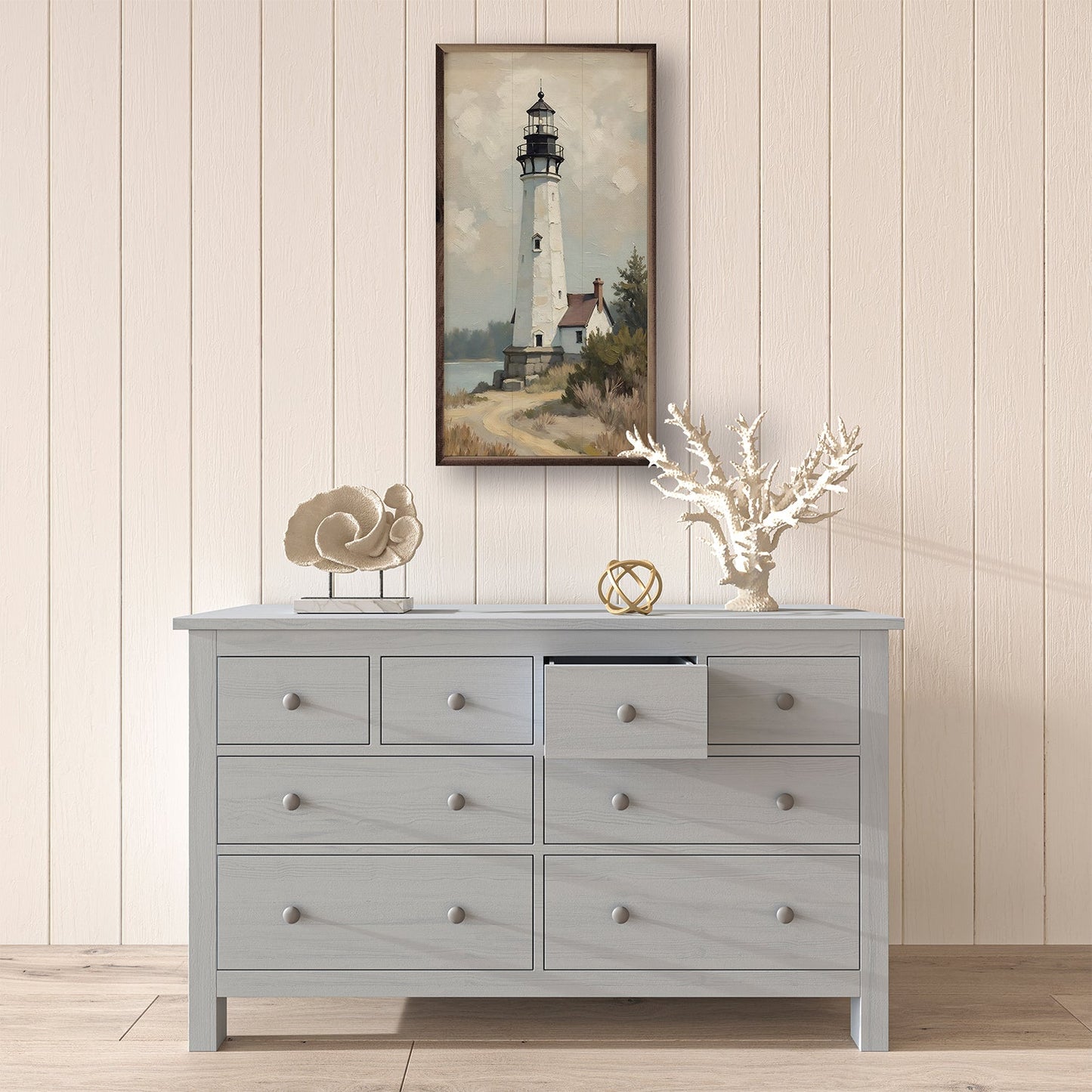 Lighthouse In The Bay