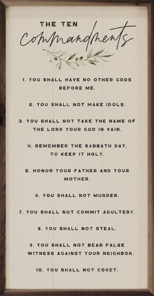 The Ten Commandments