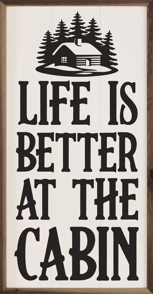 Better At The Cabin White