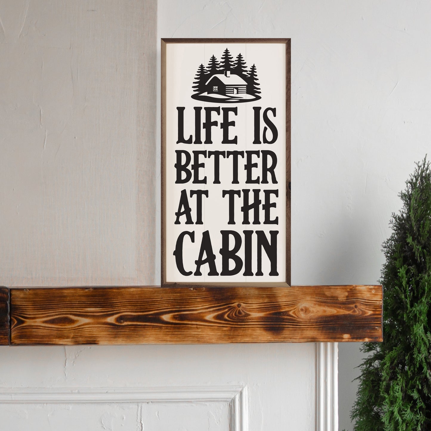 Better At The Cabin White