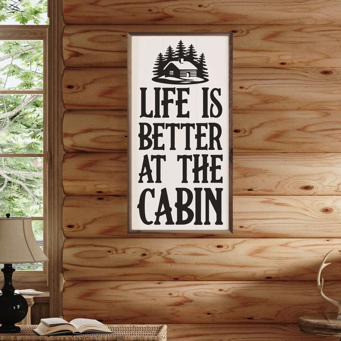 Better At The Cabin White