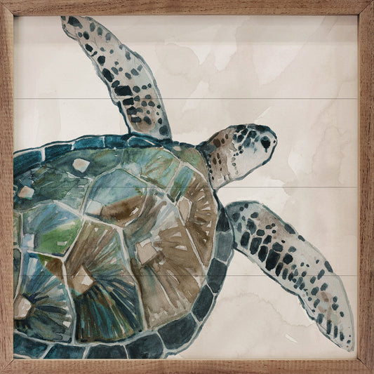 Neutral Turtle I By Carol Robinson image 0