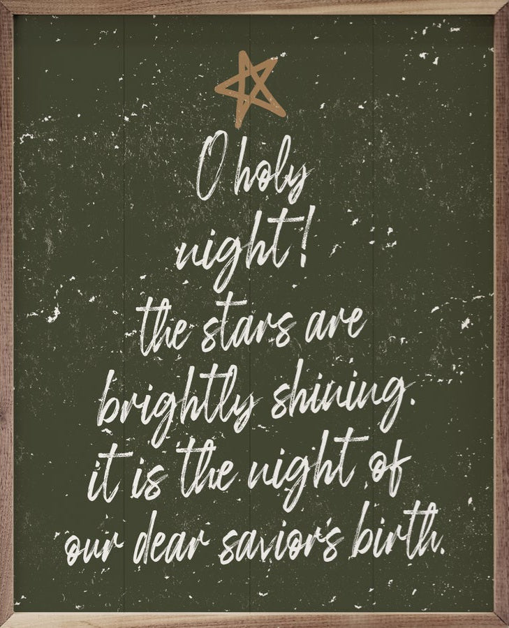O Holy Night Tree Green image 0