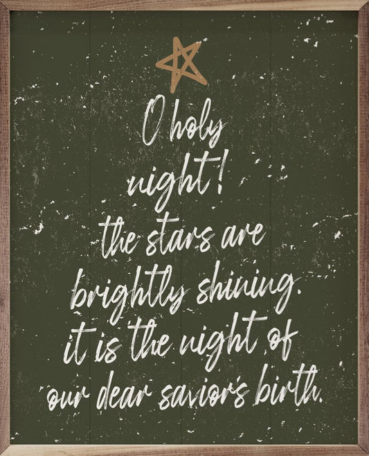 O Holy Night Tree Green image 0