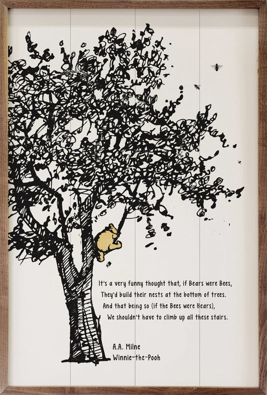 Tree Quote By A A Milne Winnie-The-Pooh image 0