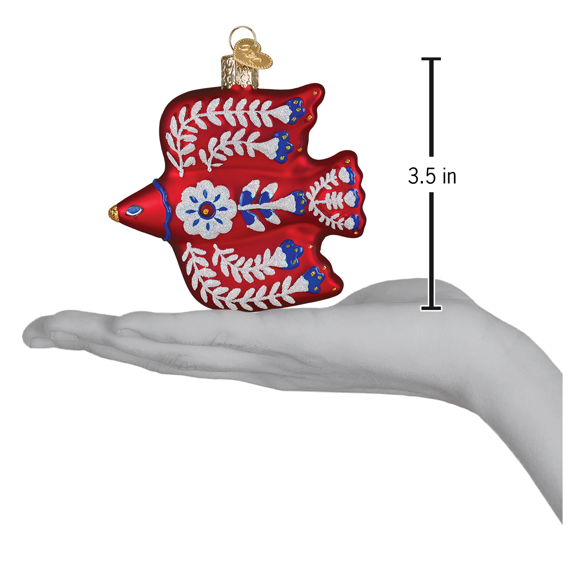 Folkfeather Thrush Ornament