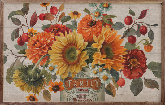 Autumn In Bloom I By Lisa Audit