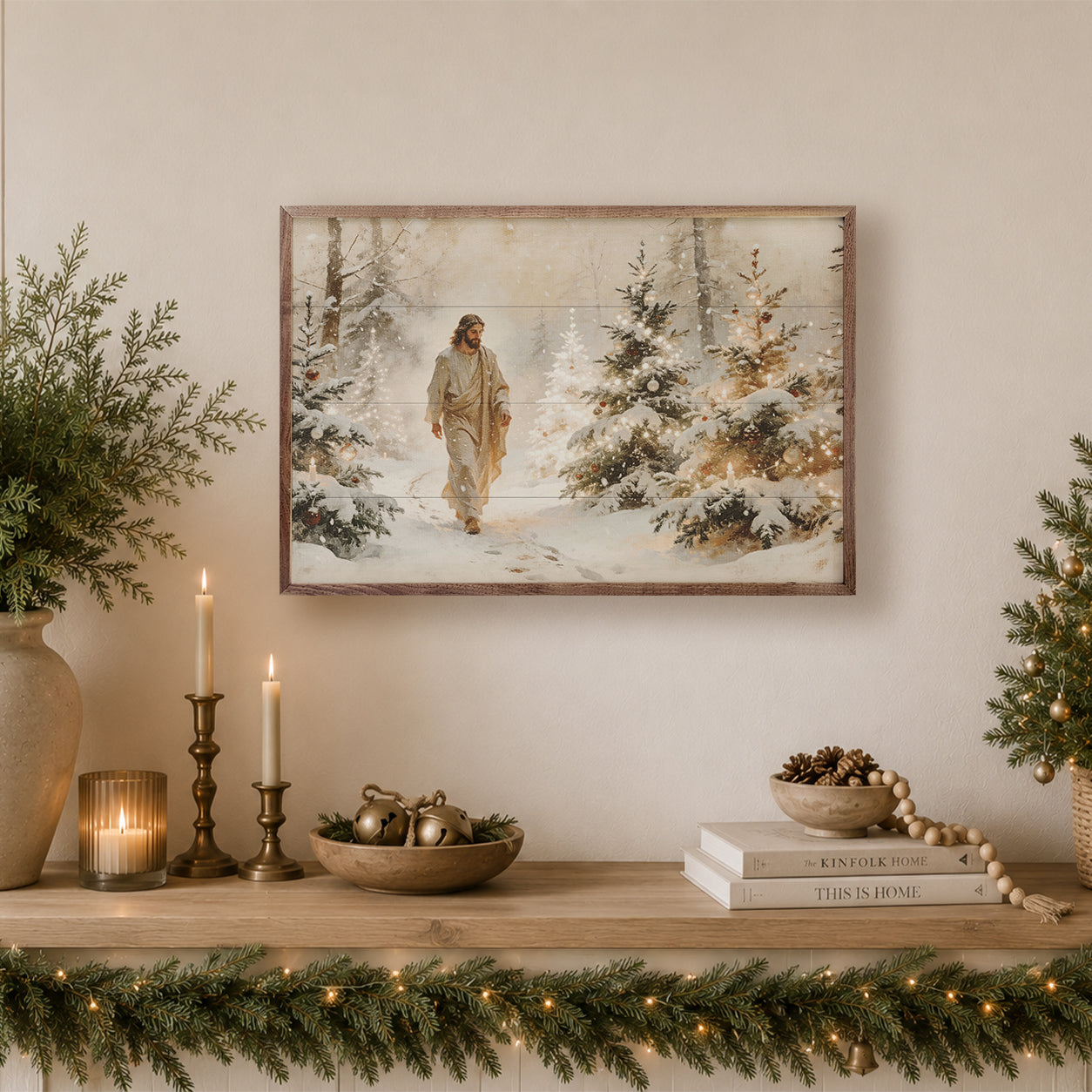 Christ Among The Evergreens