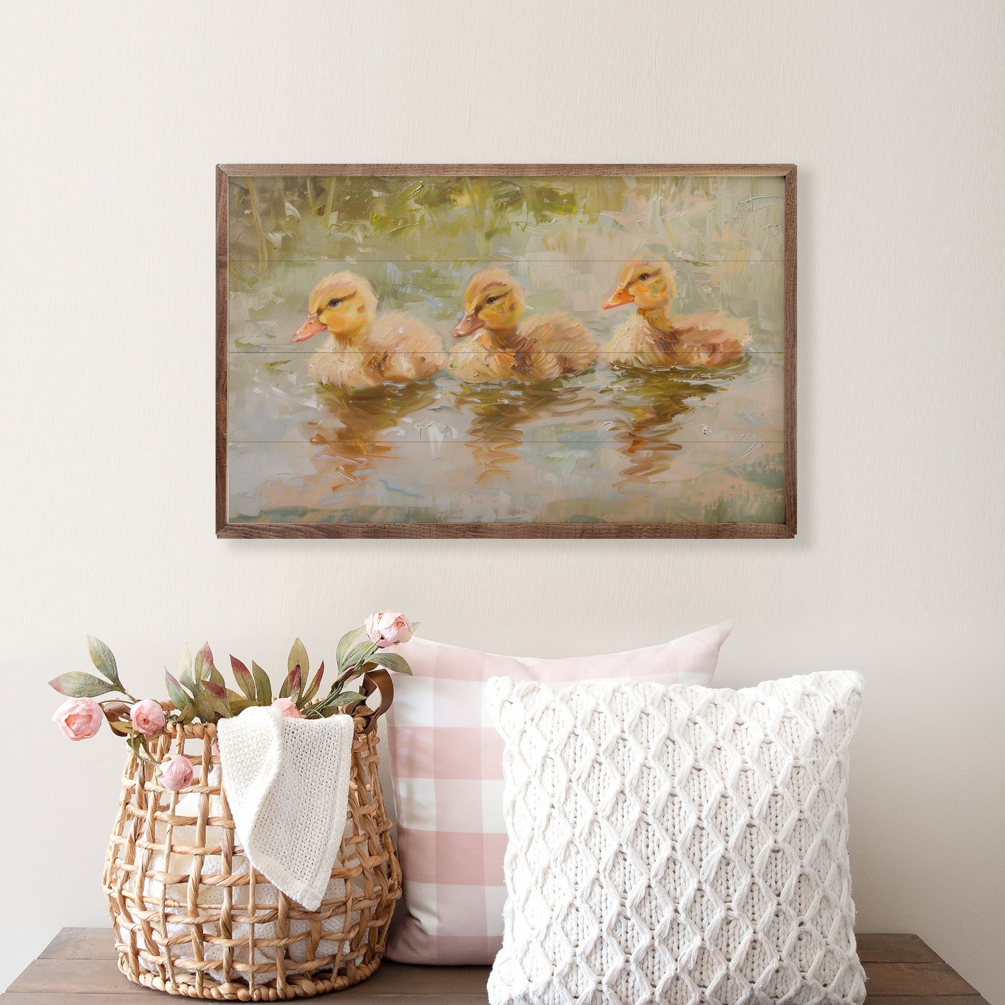 Duckies In A Row By Petals Prints Design