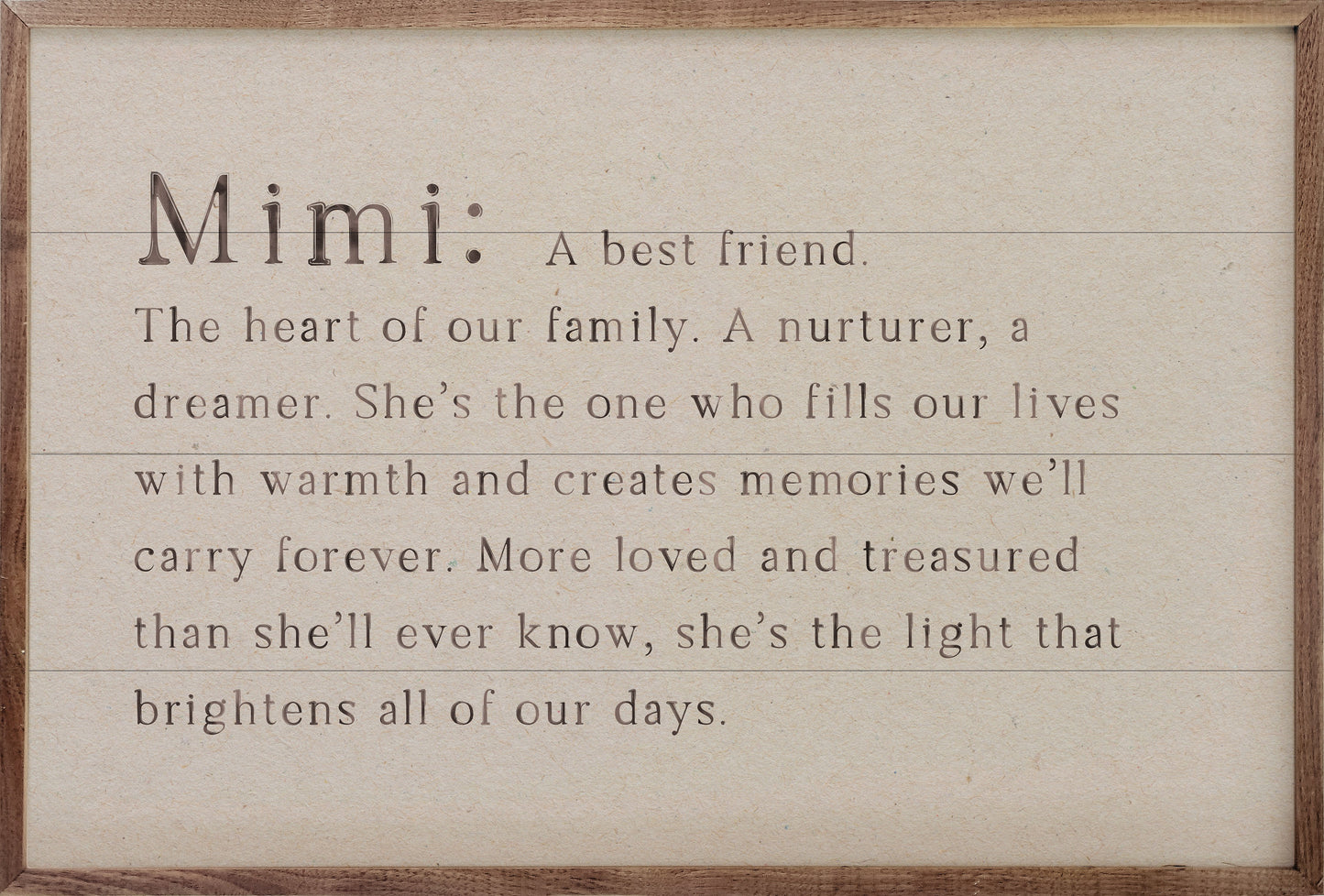Family Definition Mimi