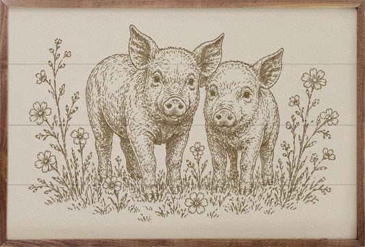Farm Friends Piglets