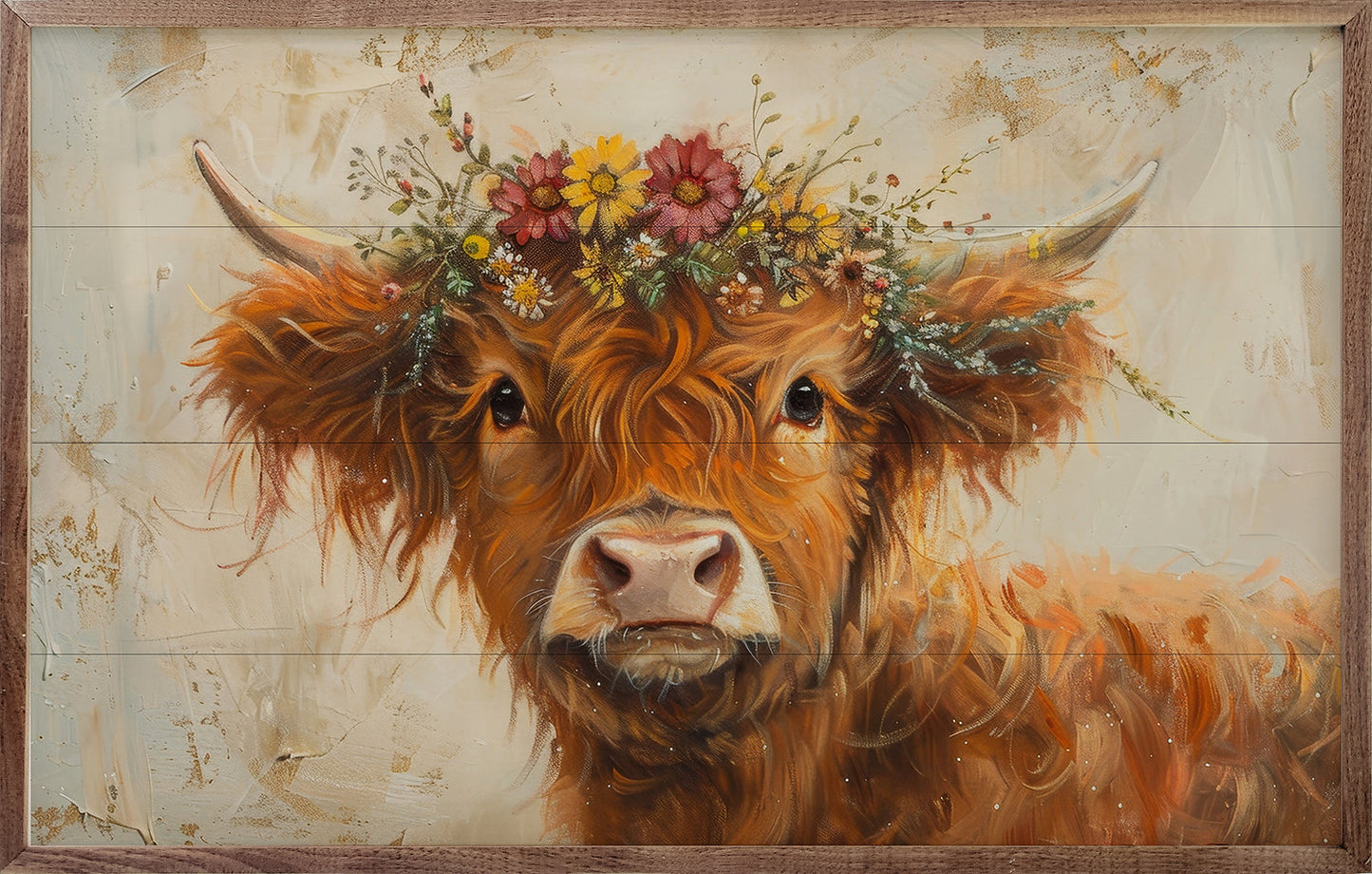 Floral Crown Highland By Petals Prints Design