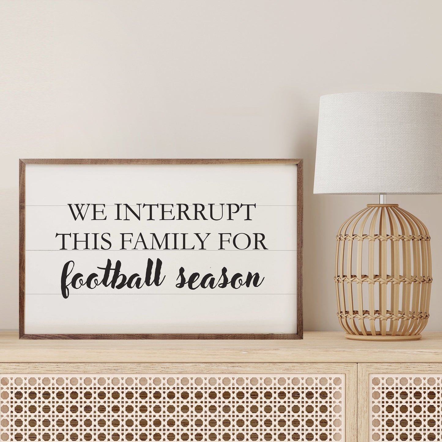 Football Season White