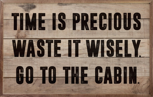 Go To The Cabin Whitewash