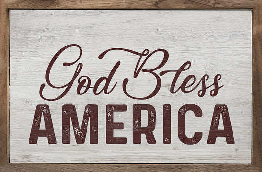 God Bless America Whitewash