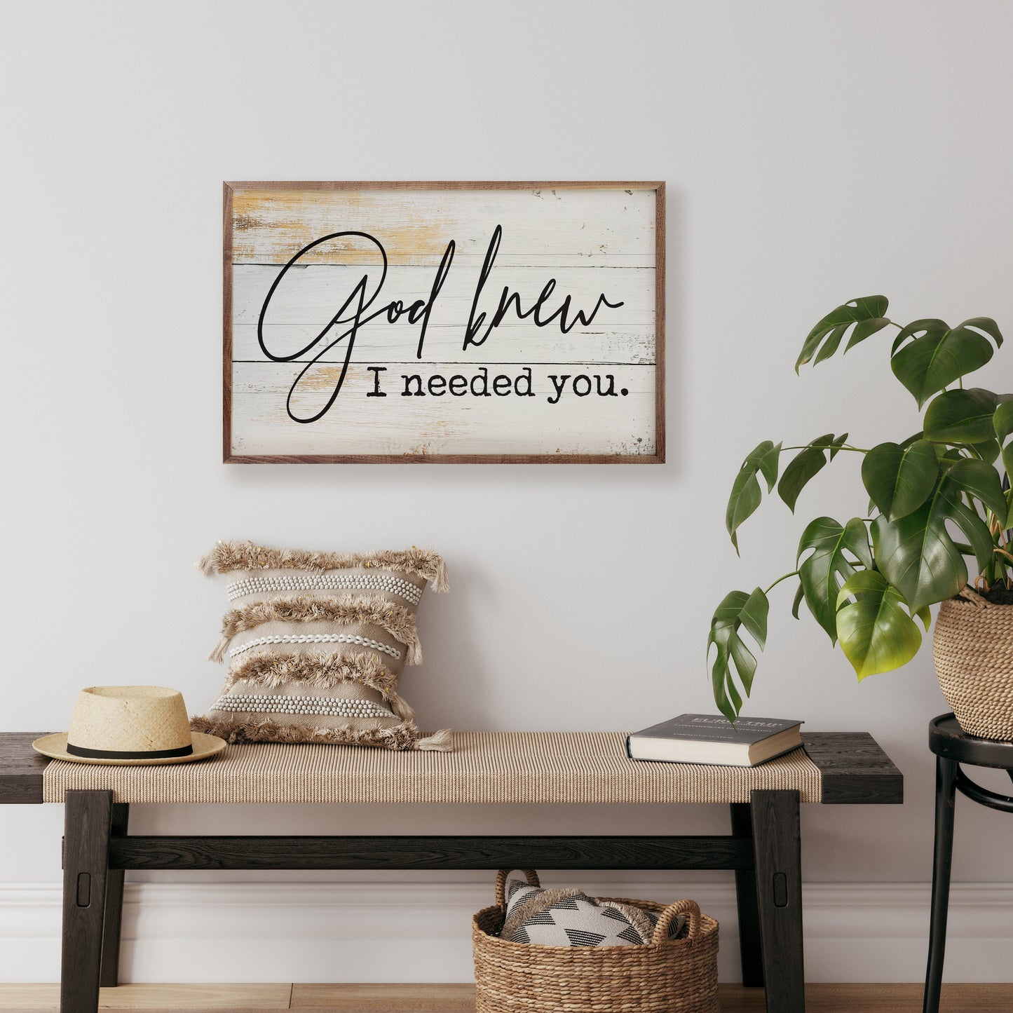 God Knew I Needed You Whitewash