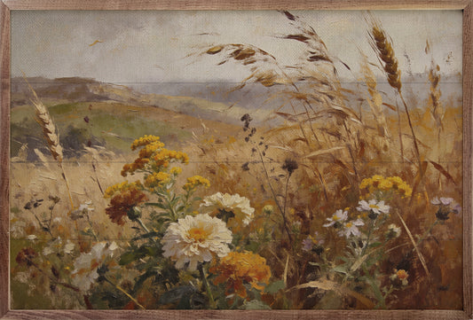 Golden Prairie In Bloom