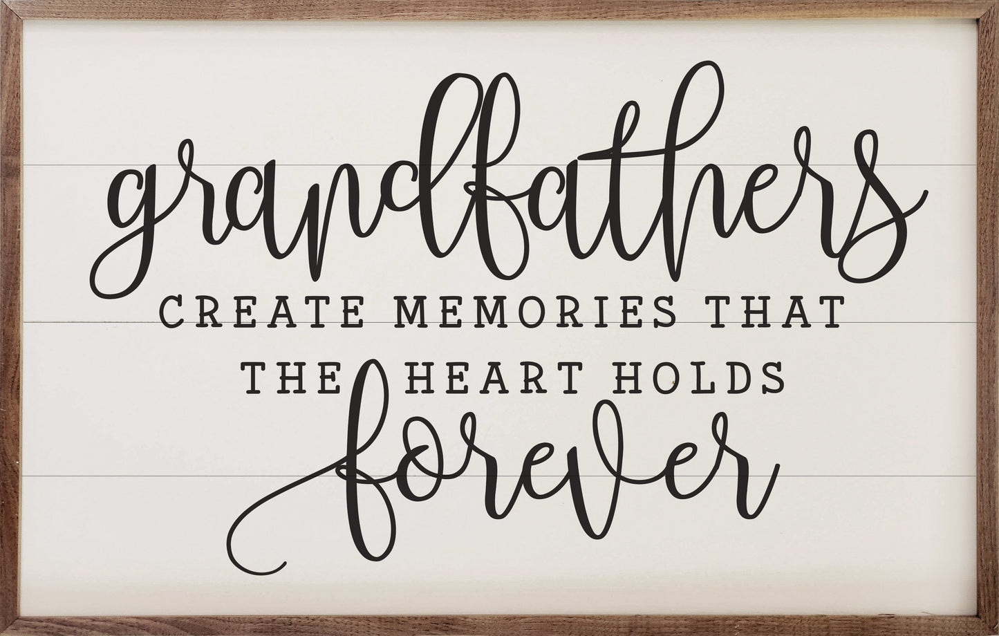 Grandfathers Forever White