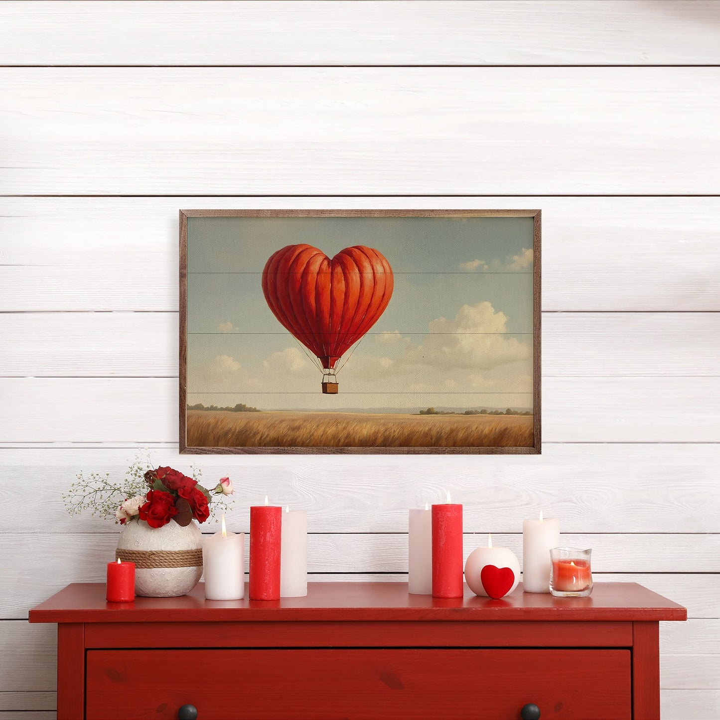 Heart Hot Air Balloon