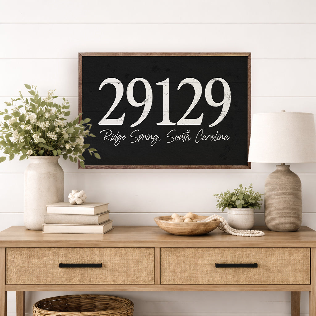Hometown Personalized Zip Code