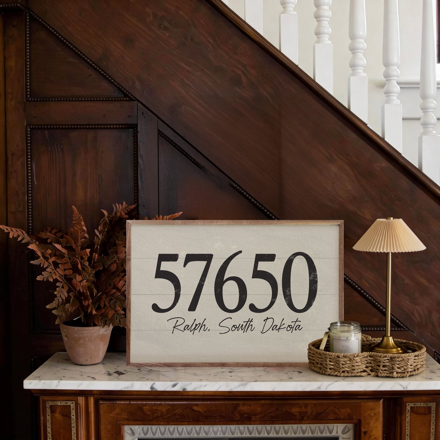 Hometown Personalized Zip Code
