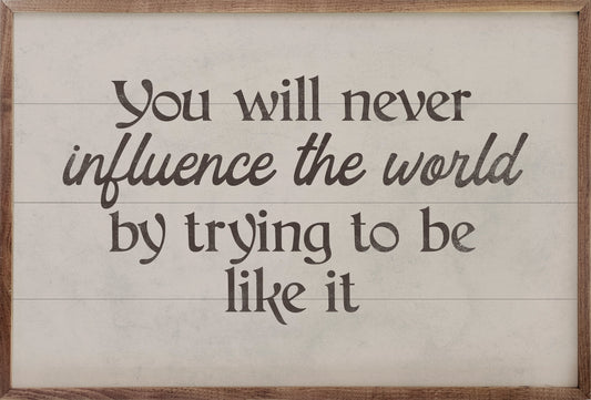 Influence The World White