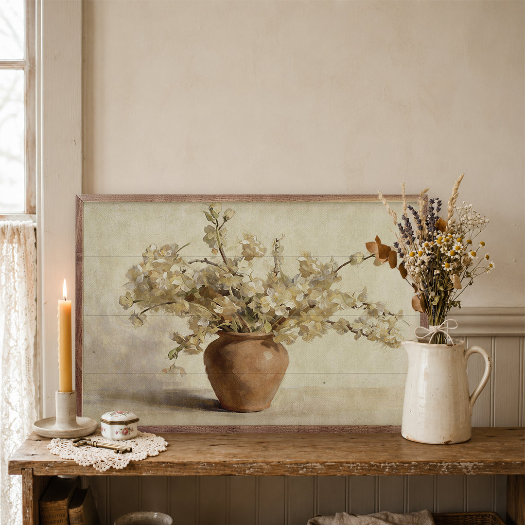 Ivory Pot Arrangement
