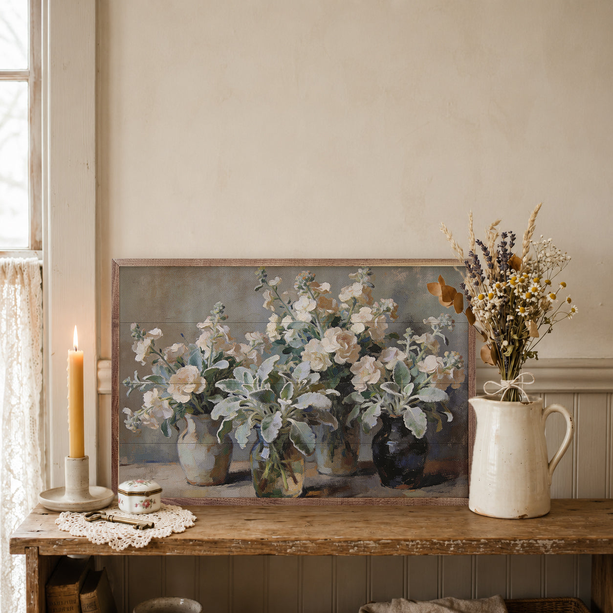 Muted Floral Cluster