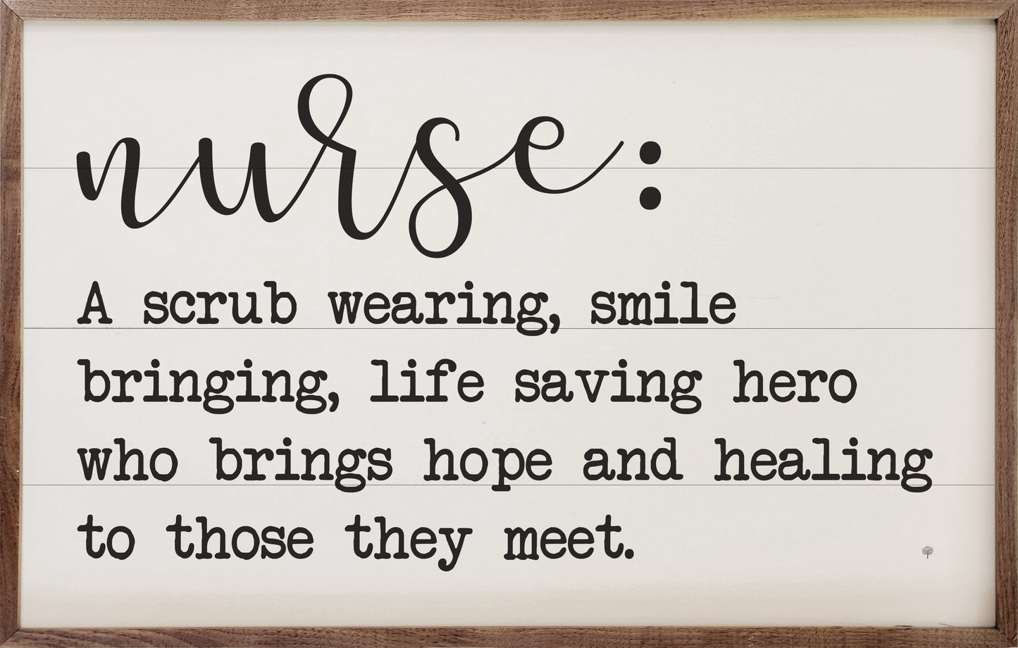 Nurse Definition White