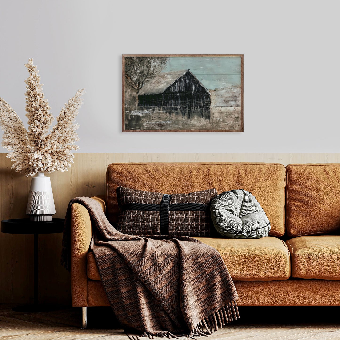 Old Black Barn By Morgan Adams