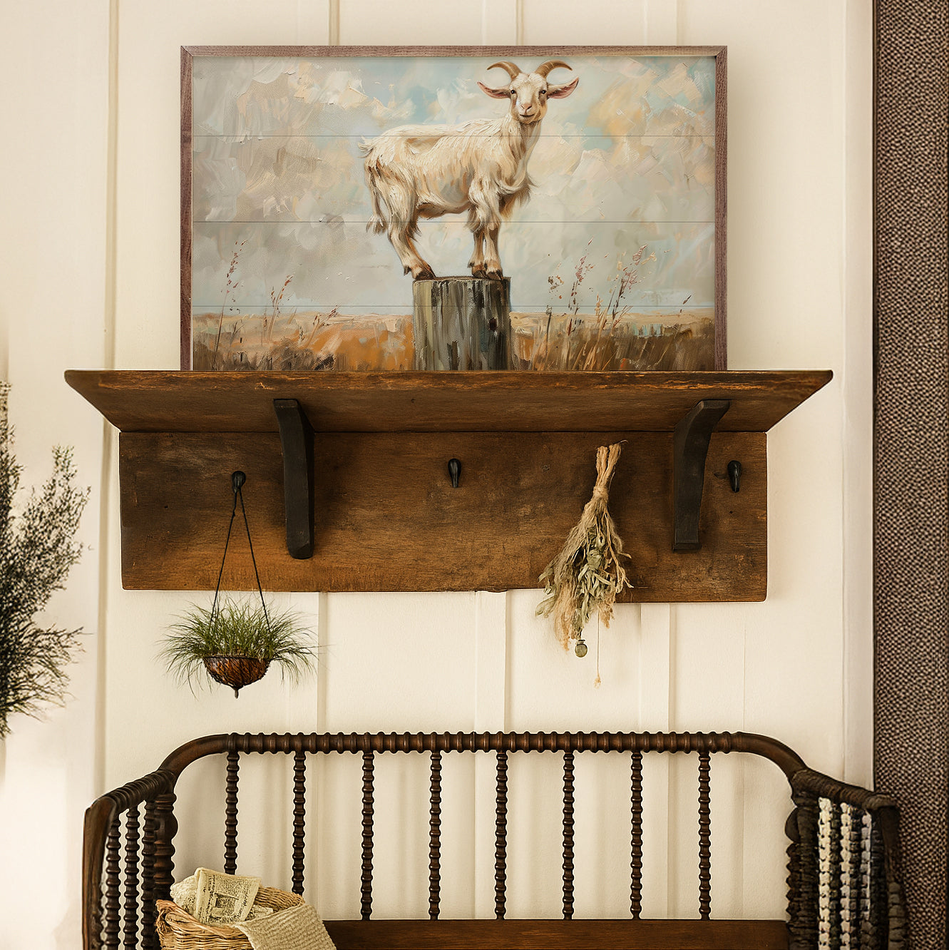 On The Fence By Petals Prints Design