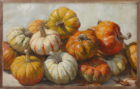 Pumpkin Mound By Petals Prints Design