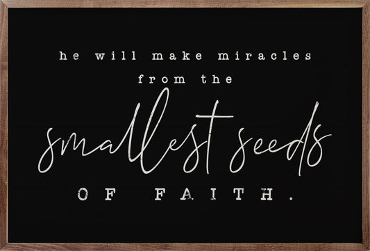 Smallest Seeds Black