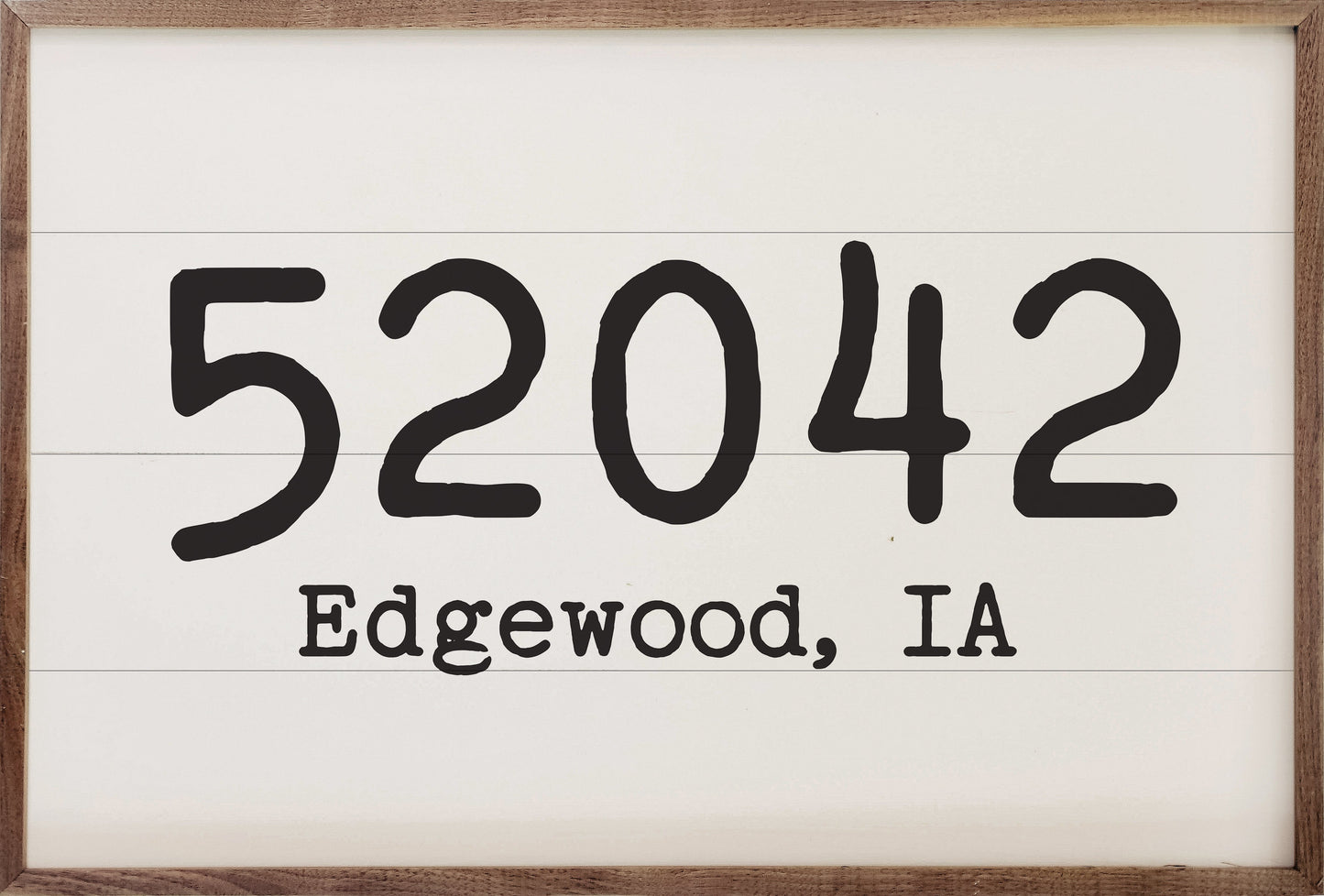 Stamped Sans Personalized City State Zip