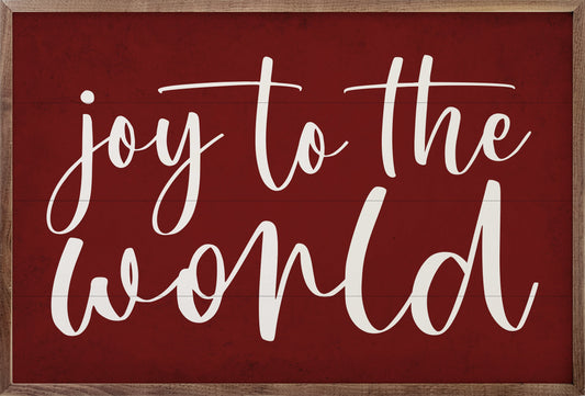 White Joy To The World Red