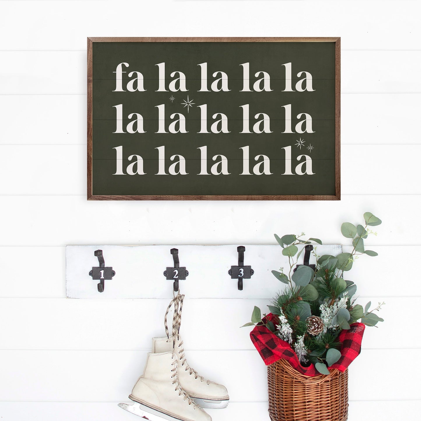 Fa La La La Stars Green