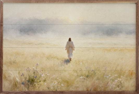 Jesus In Field