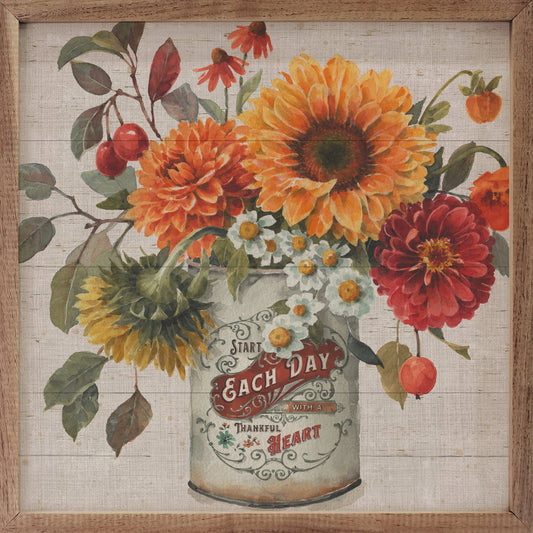 Autumn In Bloom III Each Day By Lisa Audit