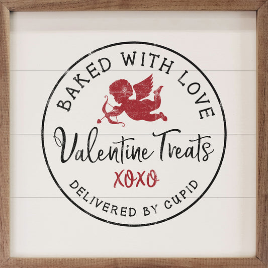Valentine Treats Baked With Love White