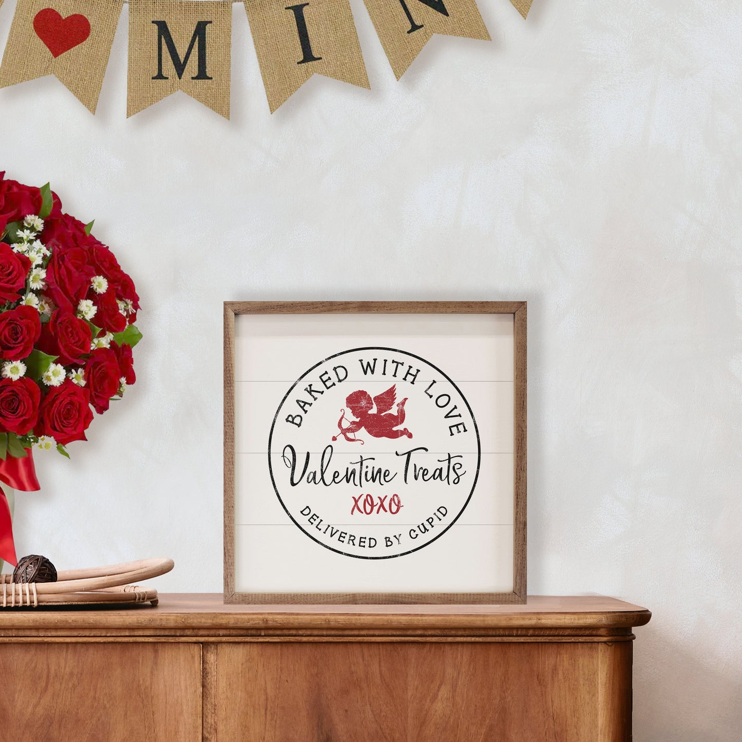 Valentine Treats Baked With Love White