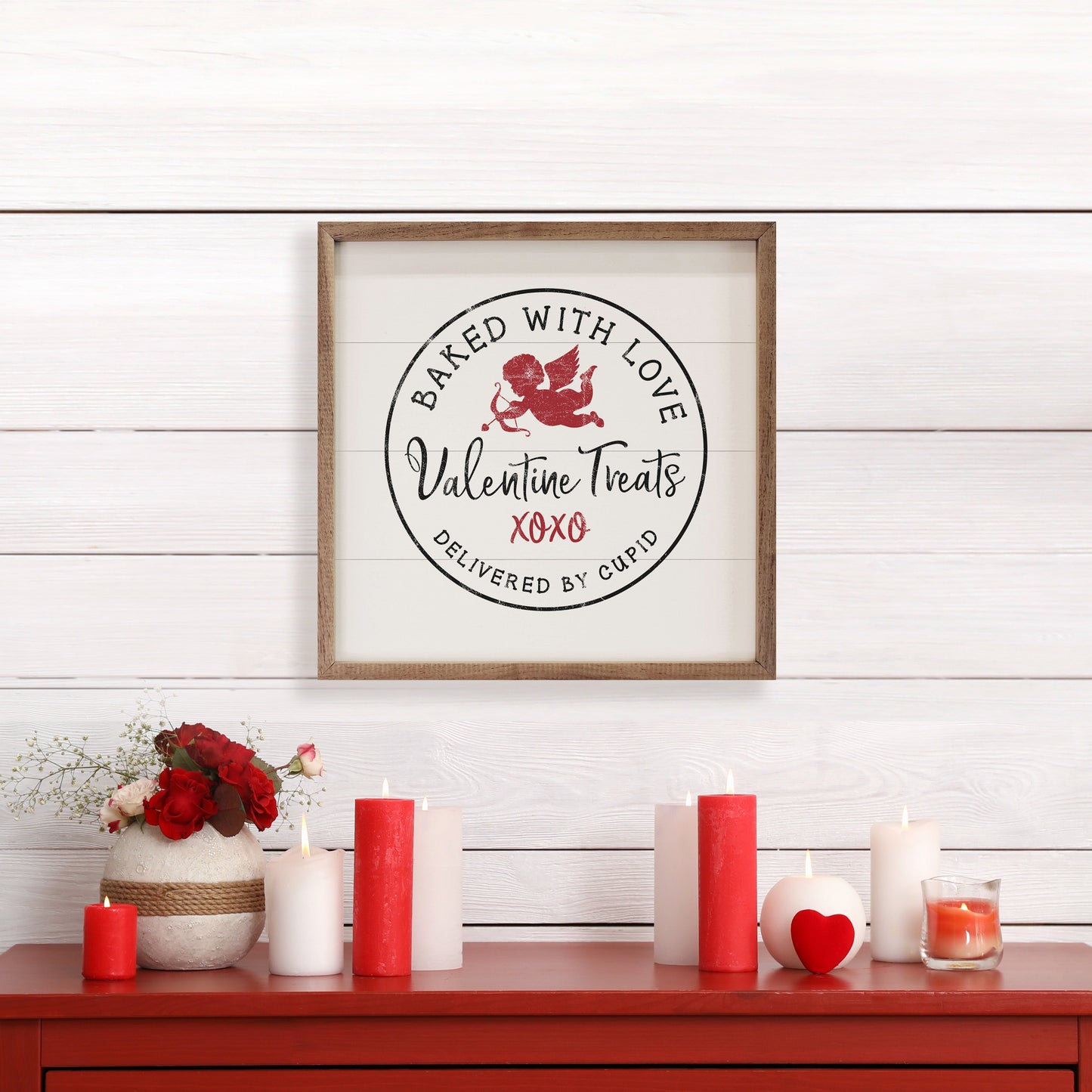 Valentine Treats Baked With Love White
