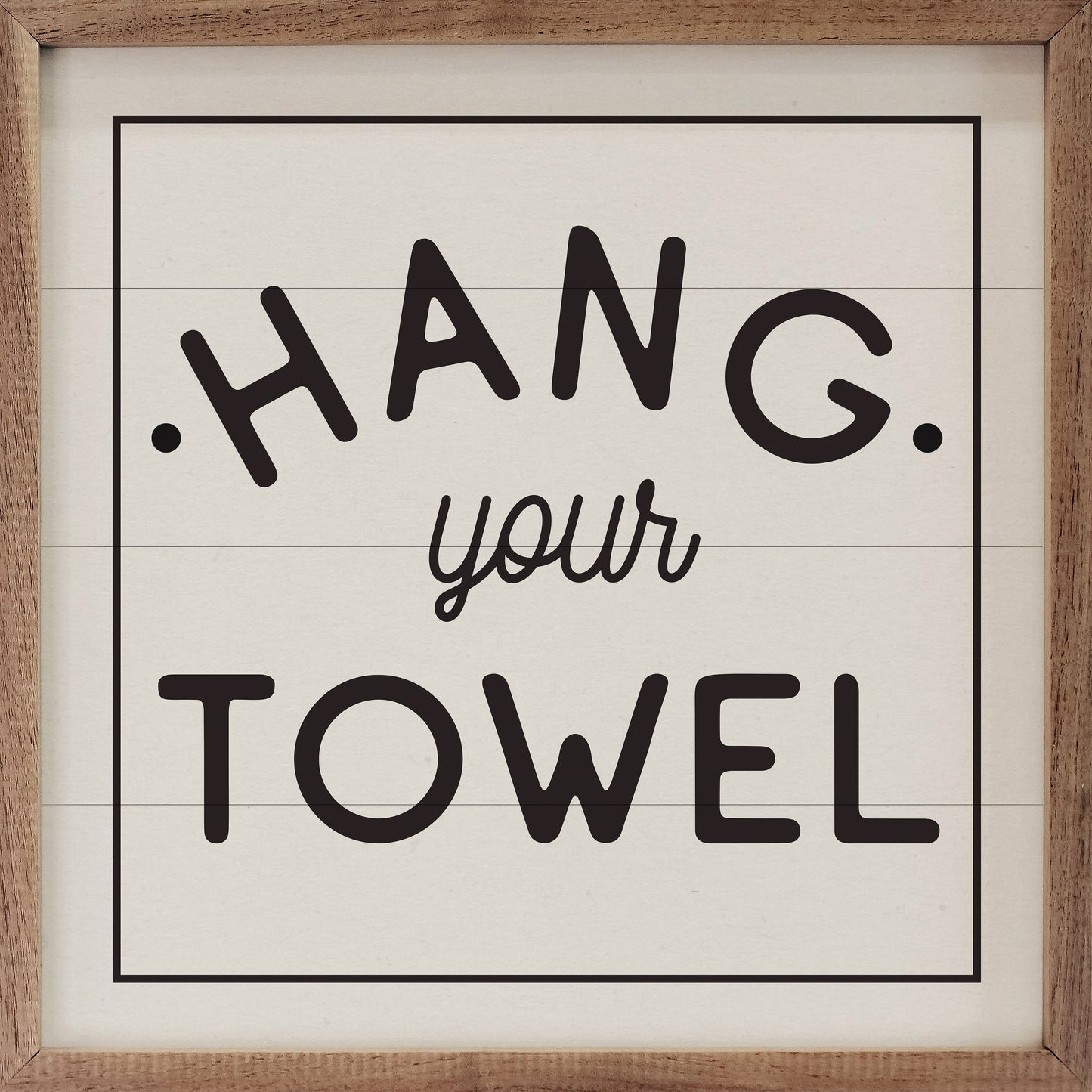 Bathroom Rules II White By WA