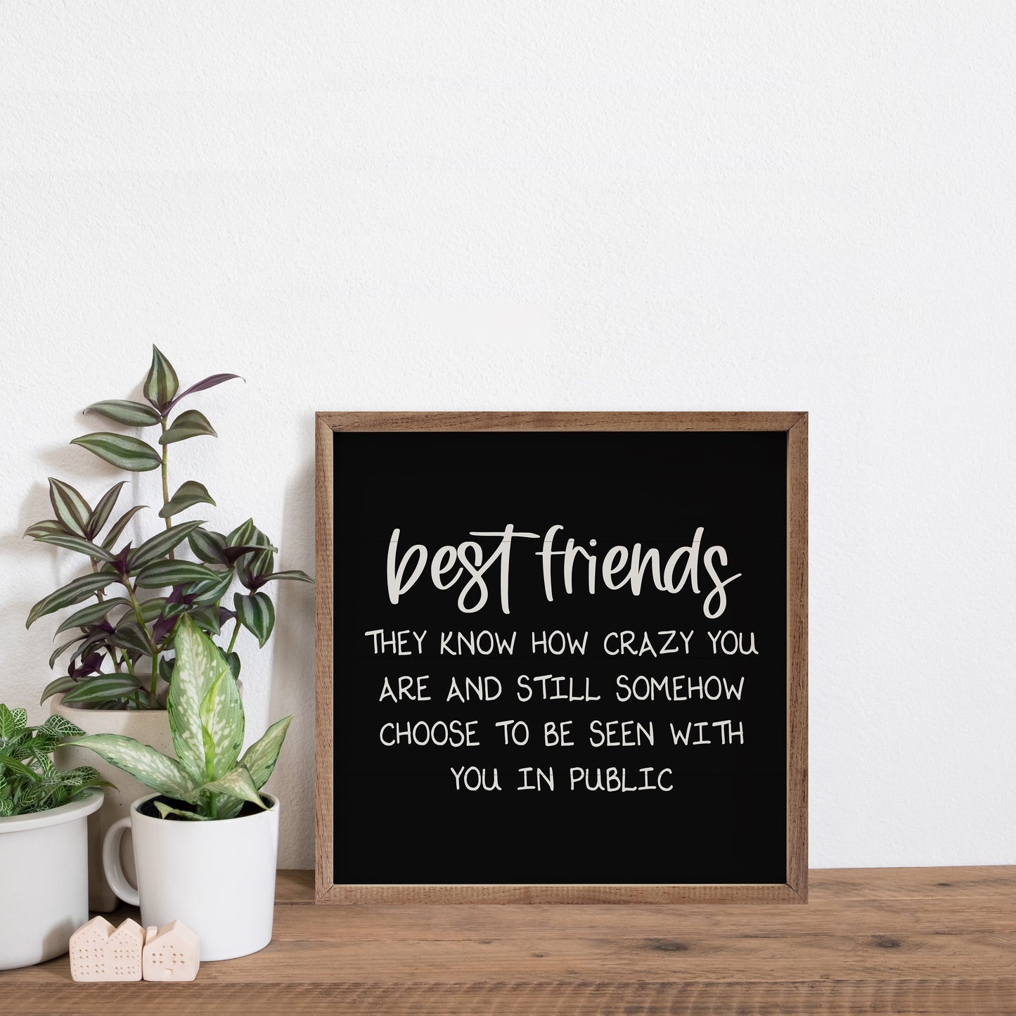 Best Friends Crazy Black