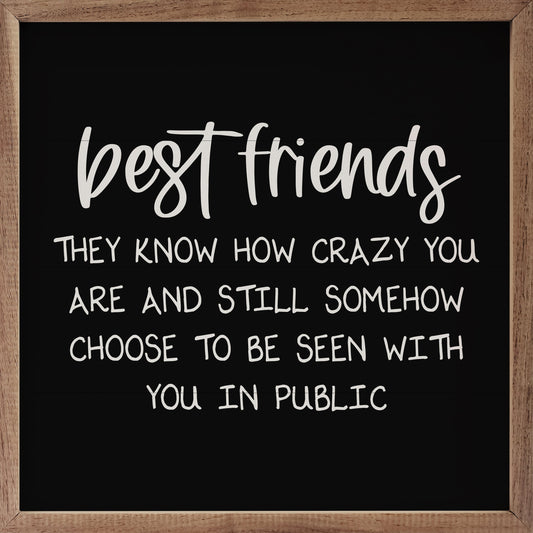 Best Friends Crazy Black