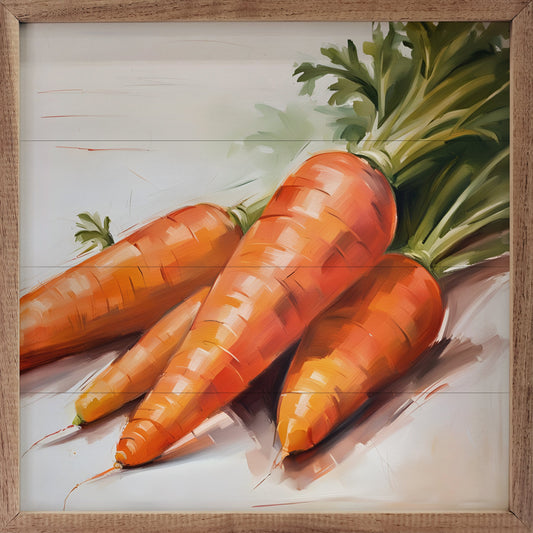 Bunch Of Carrots Whitewash