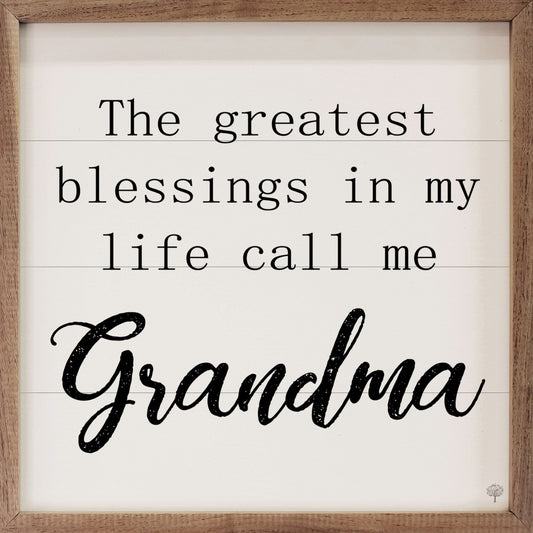 Call Me Grandma White