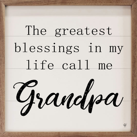 Call Me Grandpa White