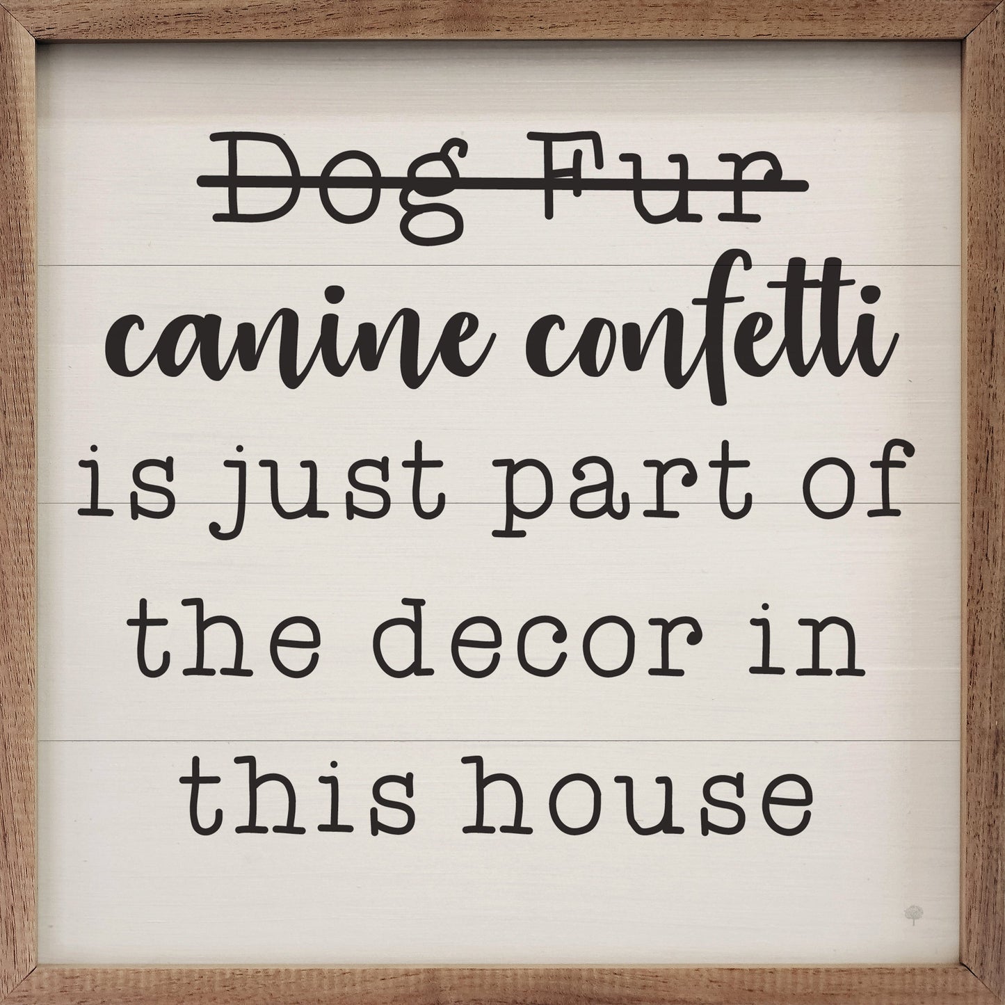Canine Confetti White