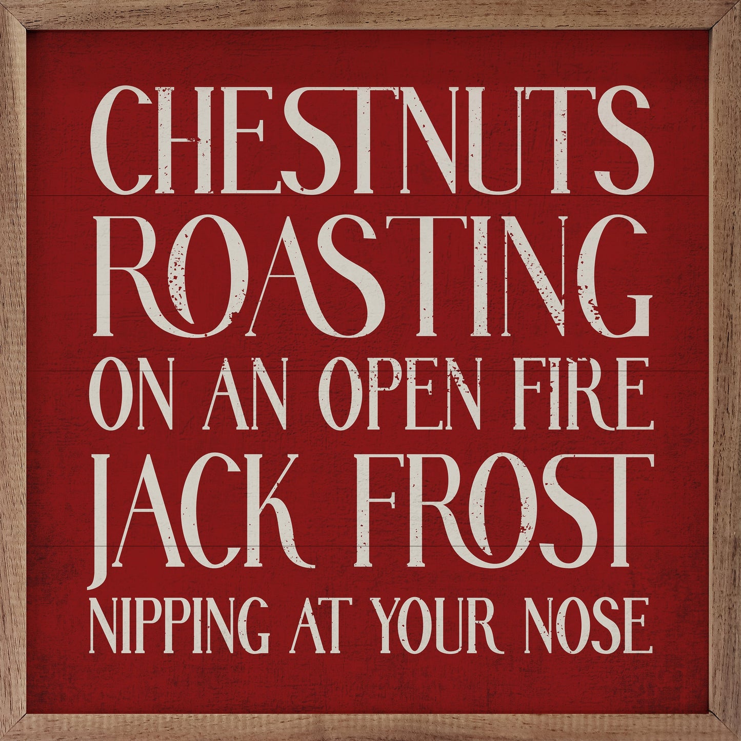 Chestnuts Roasting Red
