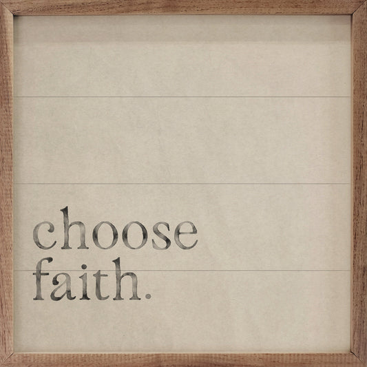 Choose Faith Antique